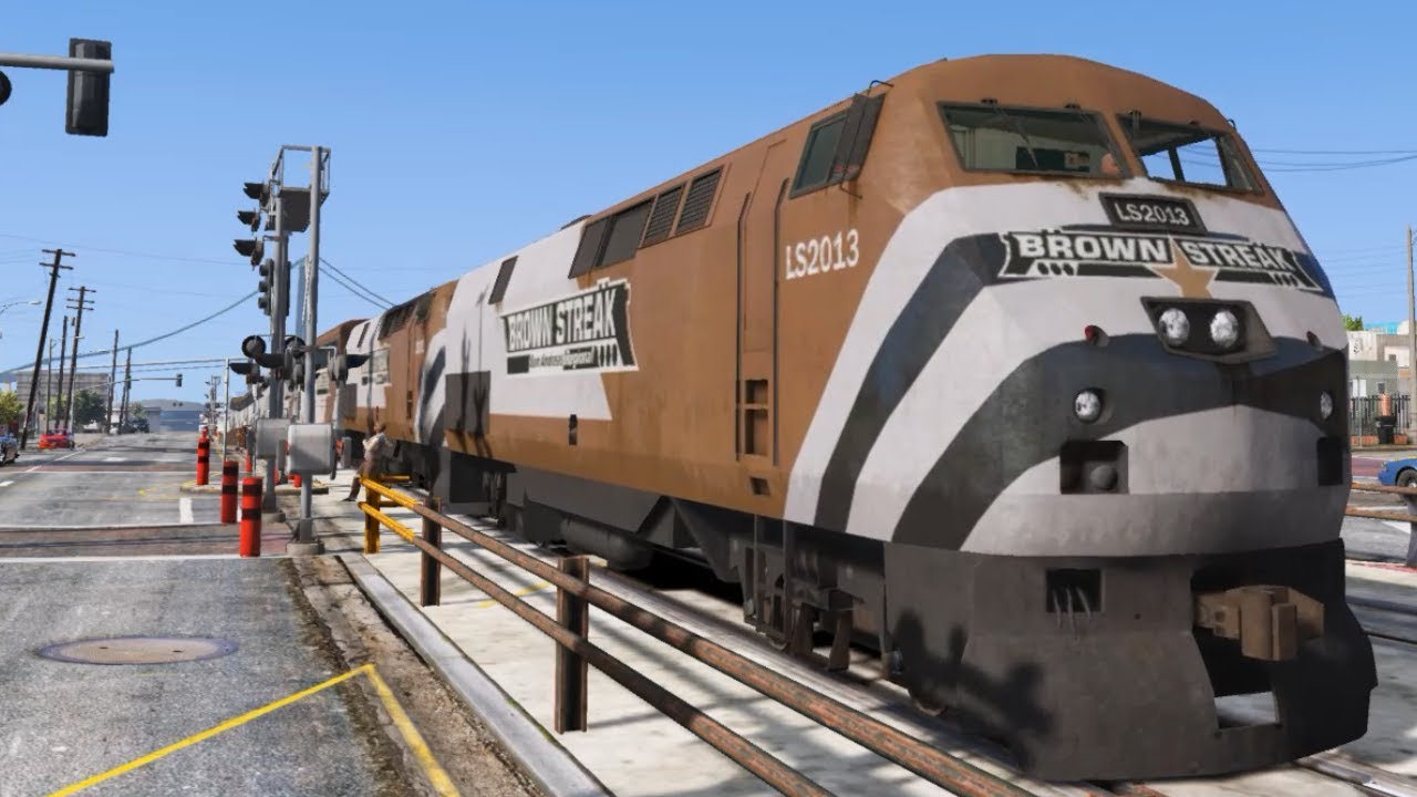 Overhauled Trains Railfanning #11 - Grand Theft Auto V