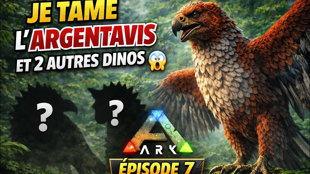  L’ARGENTAVIS +2 DINOS ! | ARK Survival Evolved ! Ep7