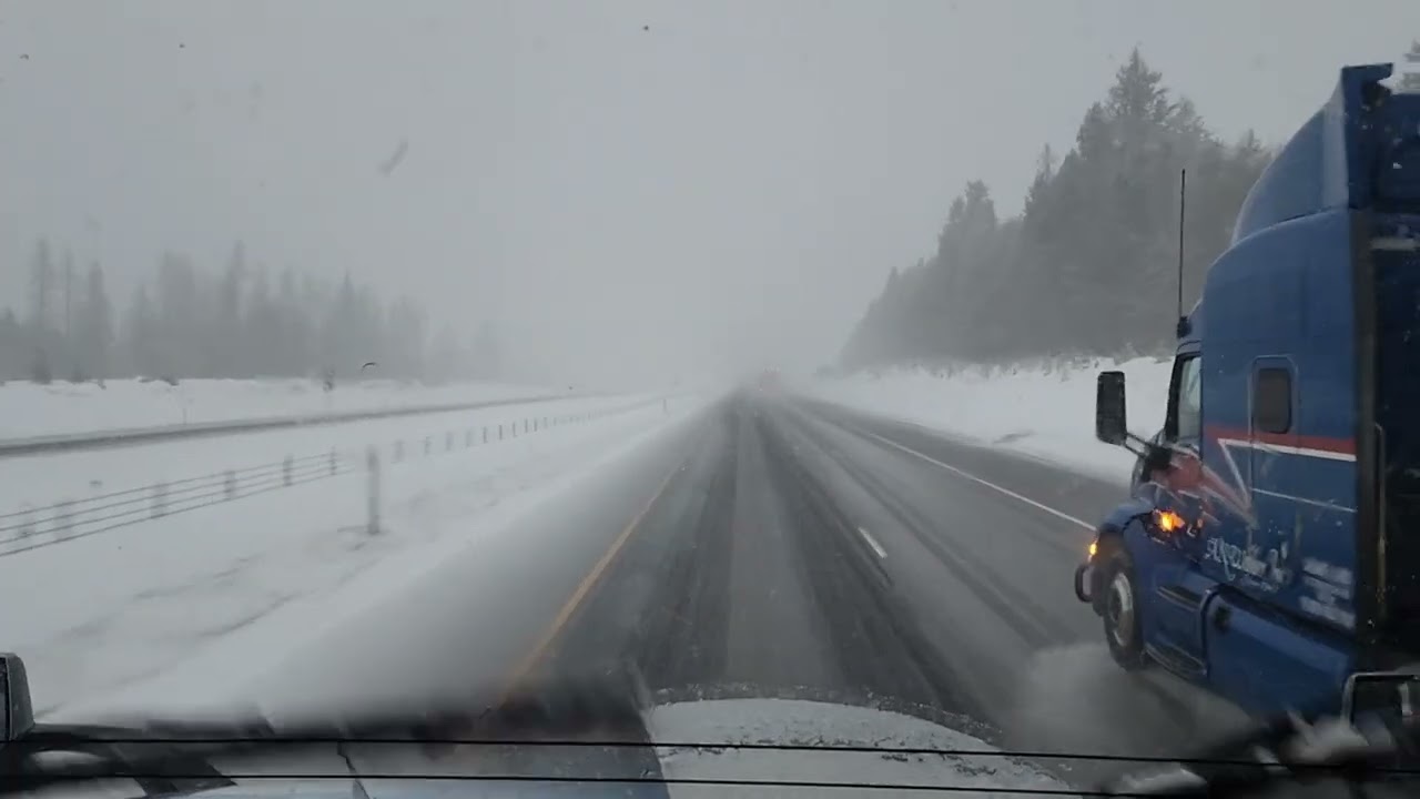 Грузоперевозки на восток и по трассе I-84. Как пользоваться Картами Google на заснеженных дорогах!