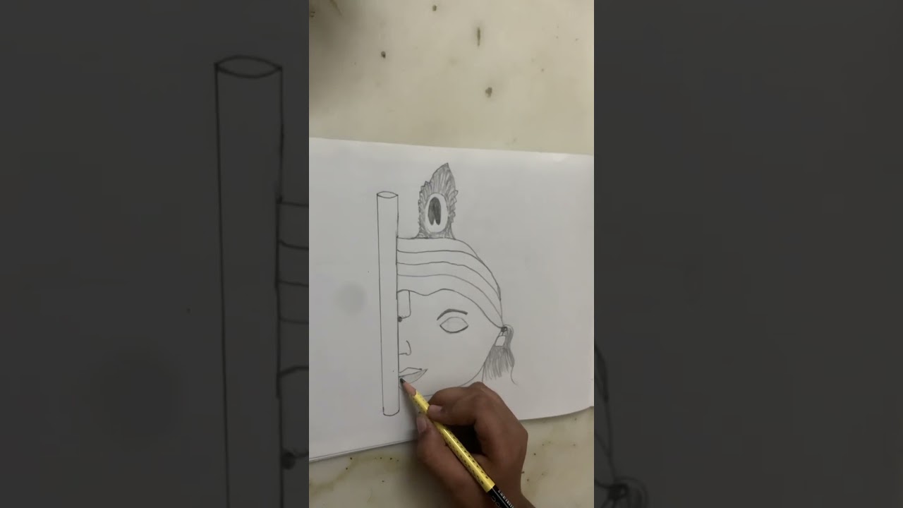  KRISHNA DRAWING 