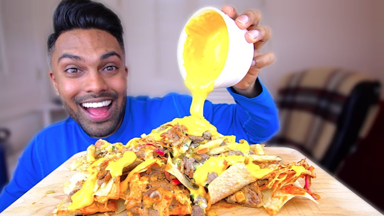 LOADED NACHOS | MUKBANG