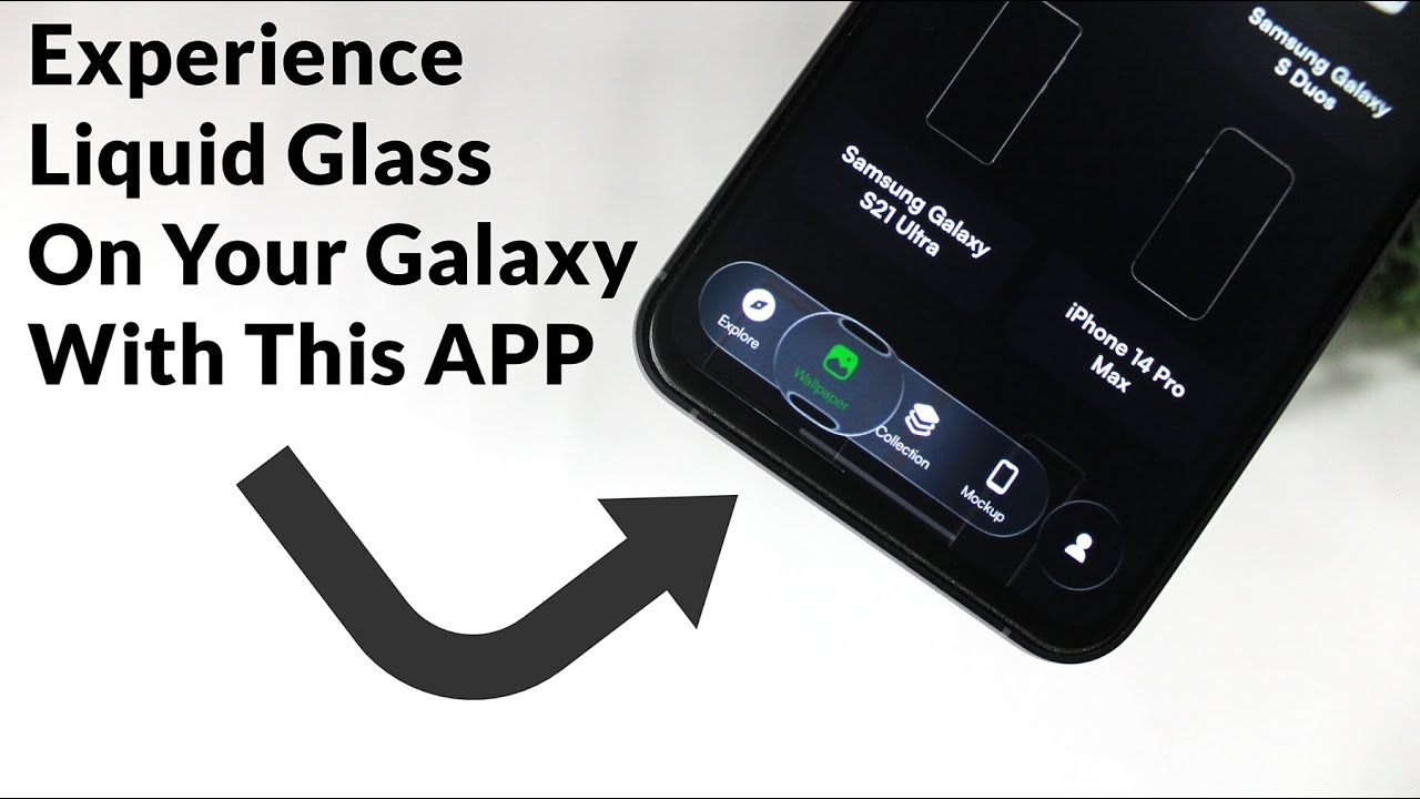 Попробуйте Liquid Glass на Samsung или любом другом Android-устройстве