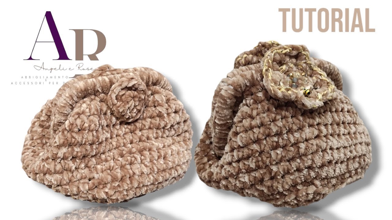 DIY - Mini Clutch bag in ciniglia