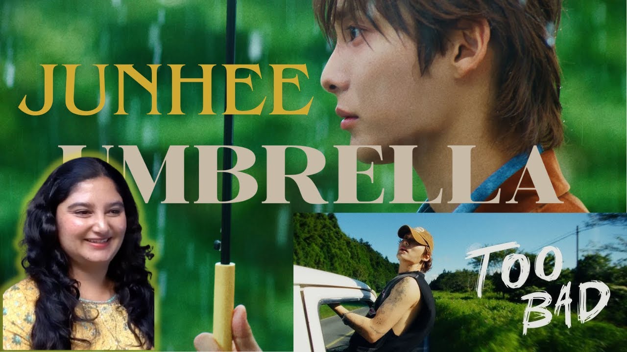 Reacting to Umbrella and Too Bad by Junhee | Kpop reaction
