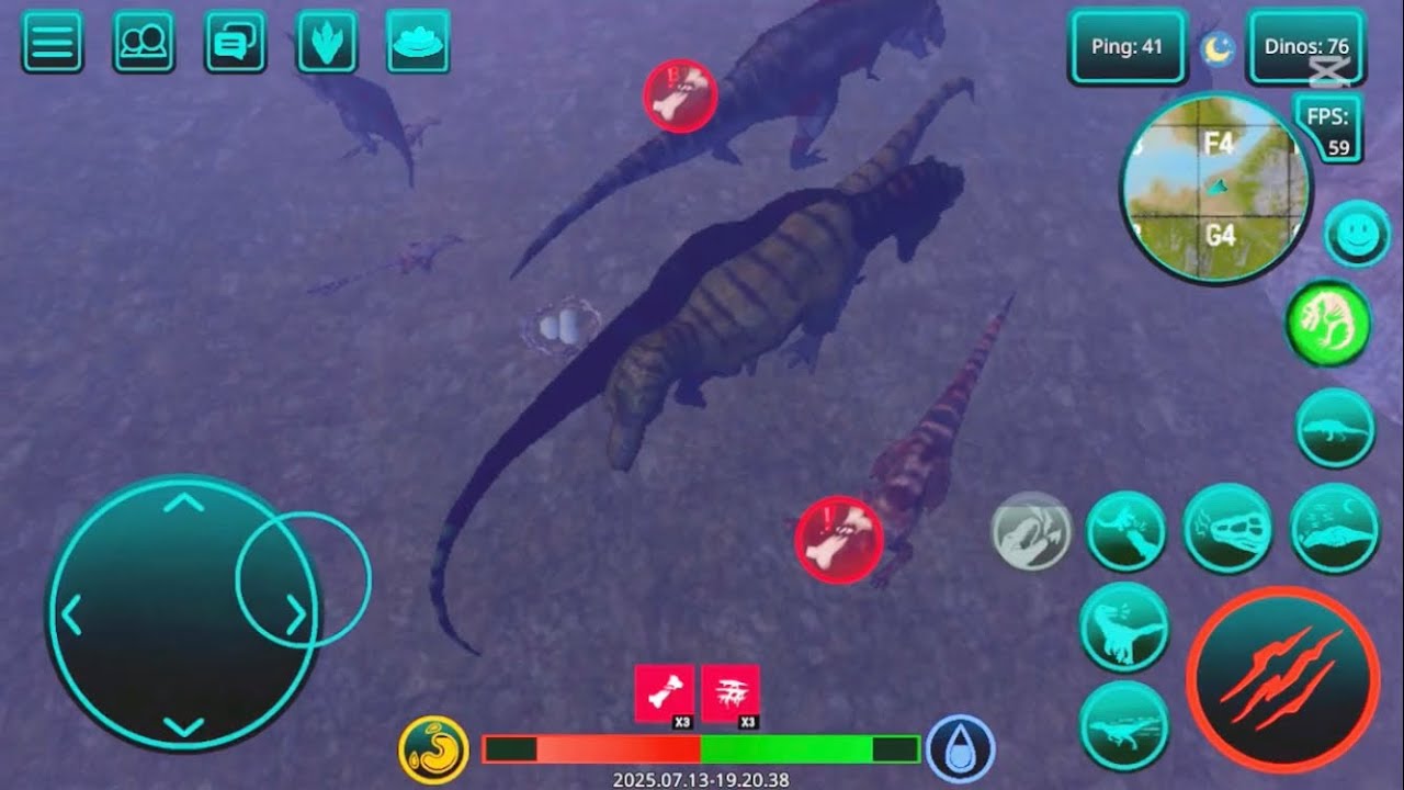 Destroying toxic players as a solo T. rex | the cursed isle