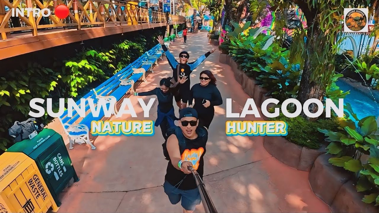 SUNWAY LAGOON!! 💦 | NATURE HUNTER ATTACK !! ADVENTURE WATERPARK 🎢