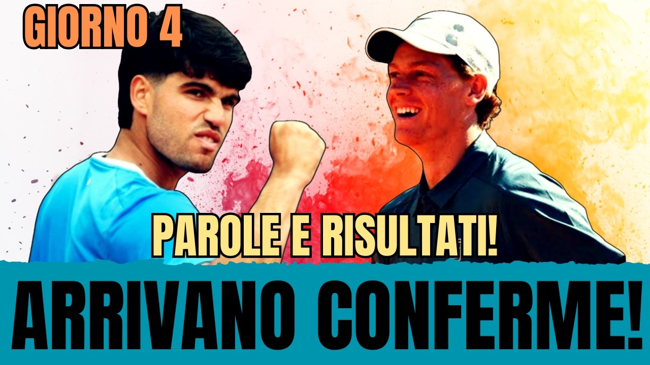 ALCARAZ METTE ENTRAMBE LE MANI AVANTI! TUTTI I RISULTATI DI GIORNATA! SINNER: &rdquo;OGNI PARTITA UN BONUS