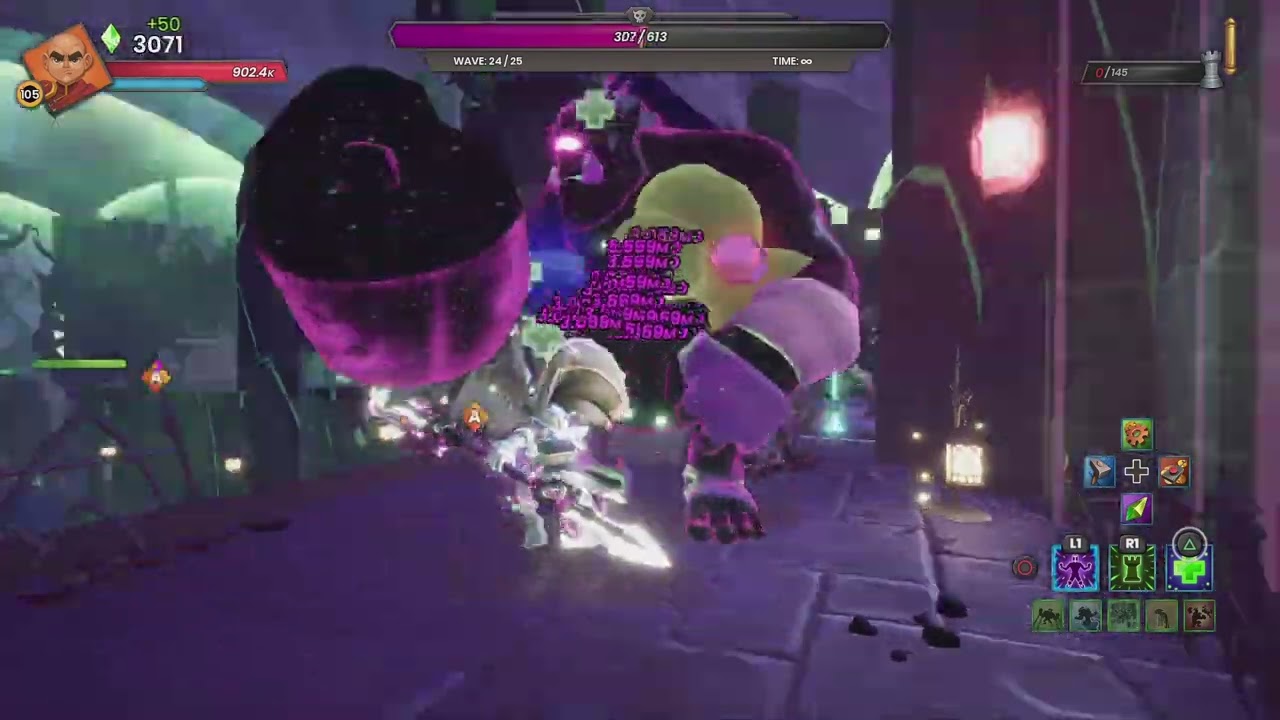 Dungeon Defenders Awakened - The Keep - Massacre Rifted Hardcore - W23 Start - Build #1