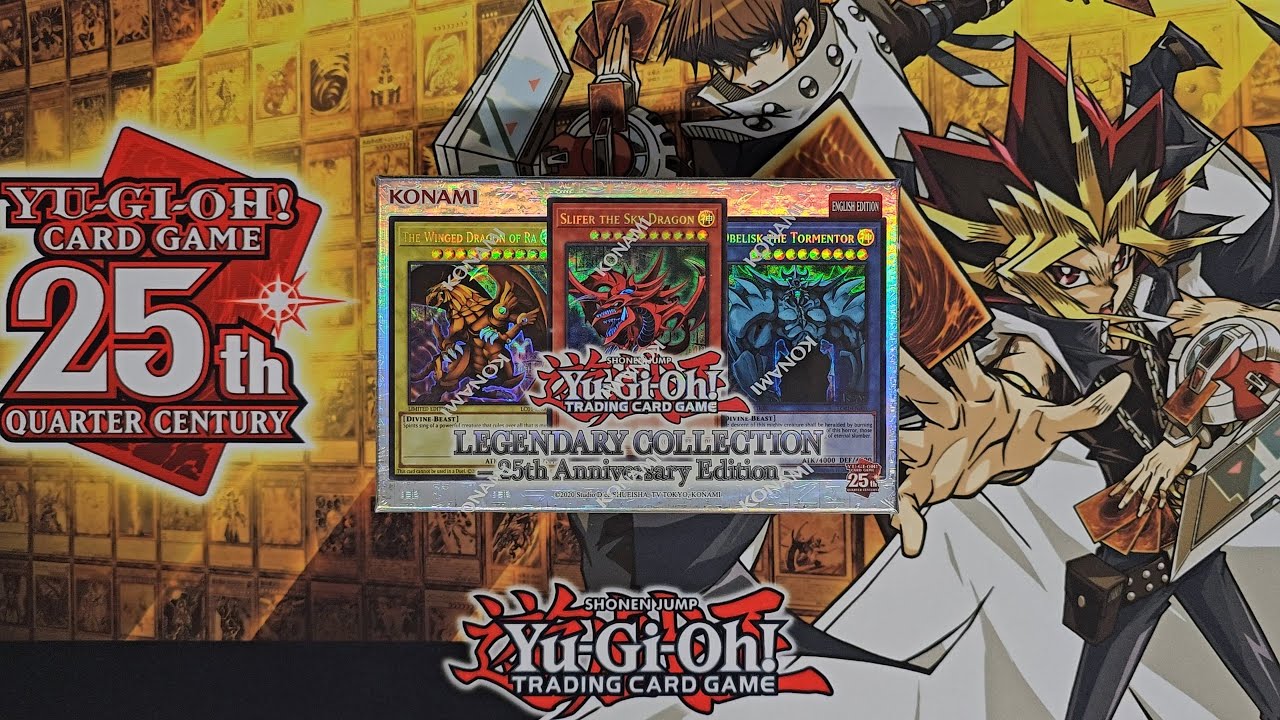 Yu-Gi-Oh! 25th Anniversary Edition - Legendary Collection [LC01] Booster Opening #booster #lc01