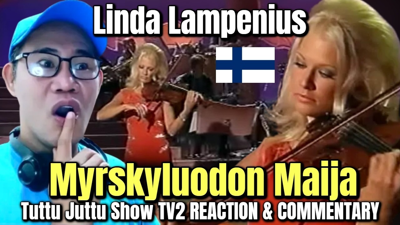 Линда Лампениус - Myrskyluodon Maija - шоу Tuttu Juttu TV2 РЕАКЦИЯ