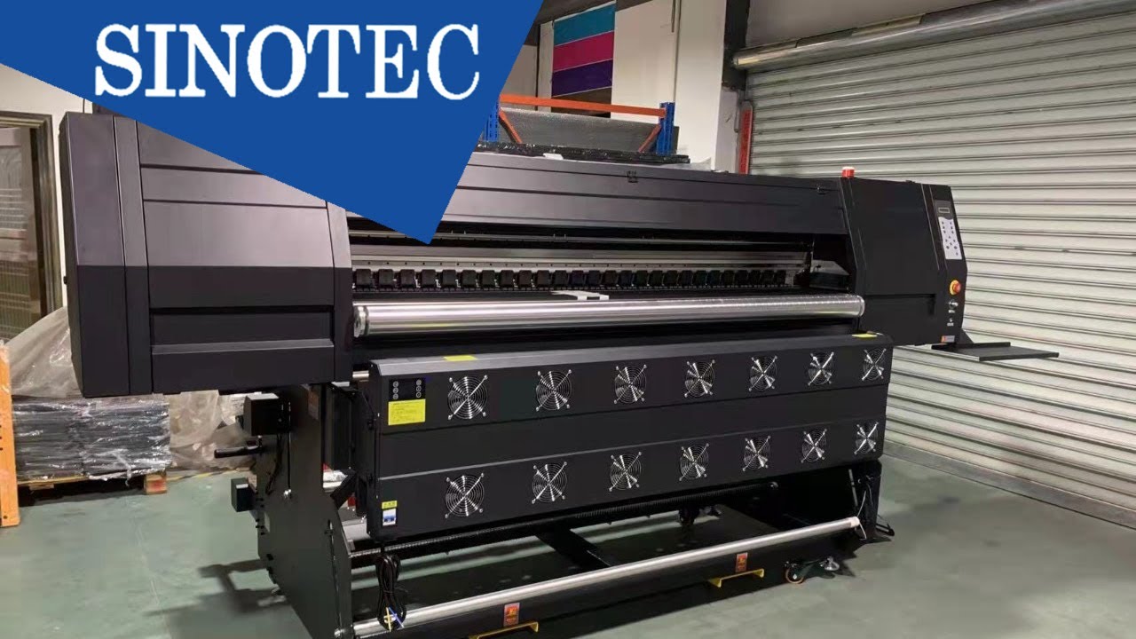 Impresora textil digital de sublimación con cabezales de 8 piezas Epson I3200-A1
