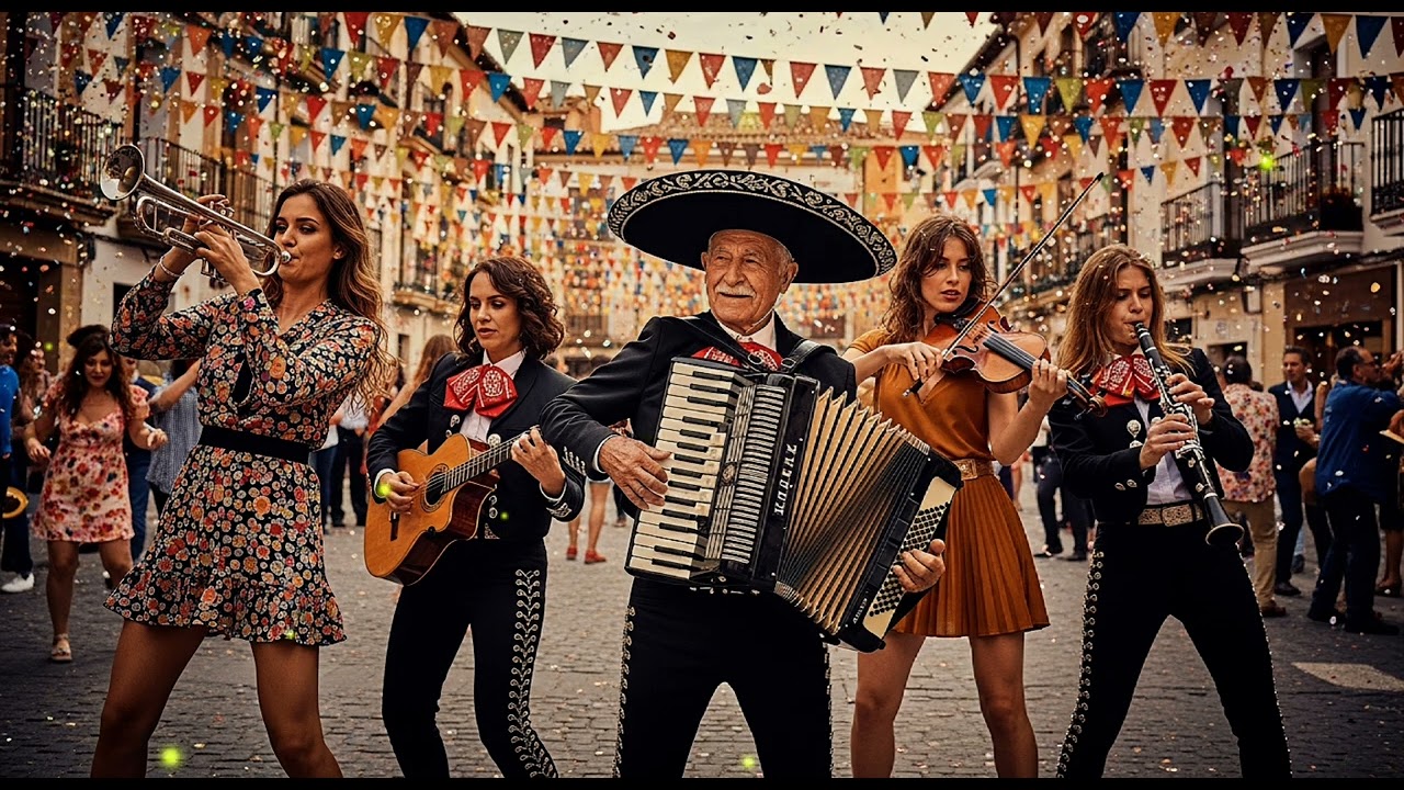 Timeless World Polka 🌍 | 1950s Accordion & Mariachi Romance 🎶✨