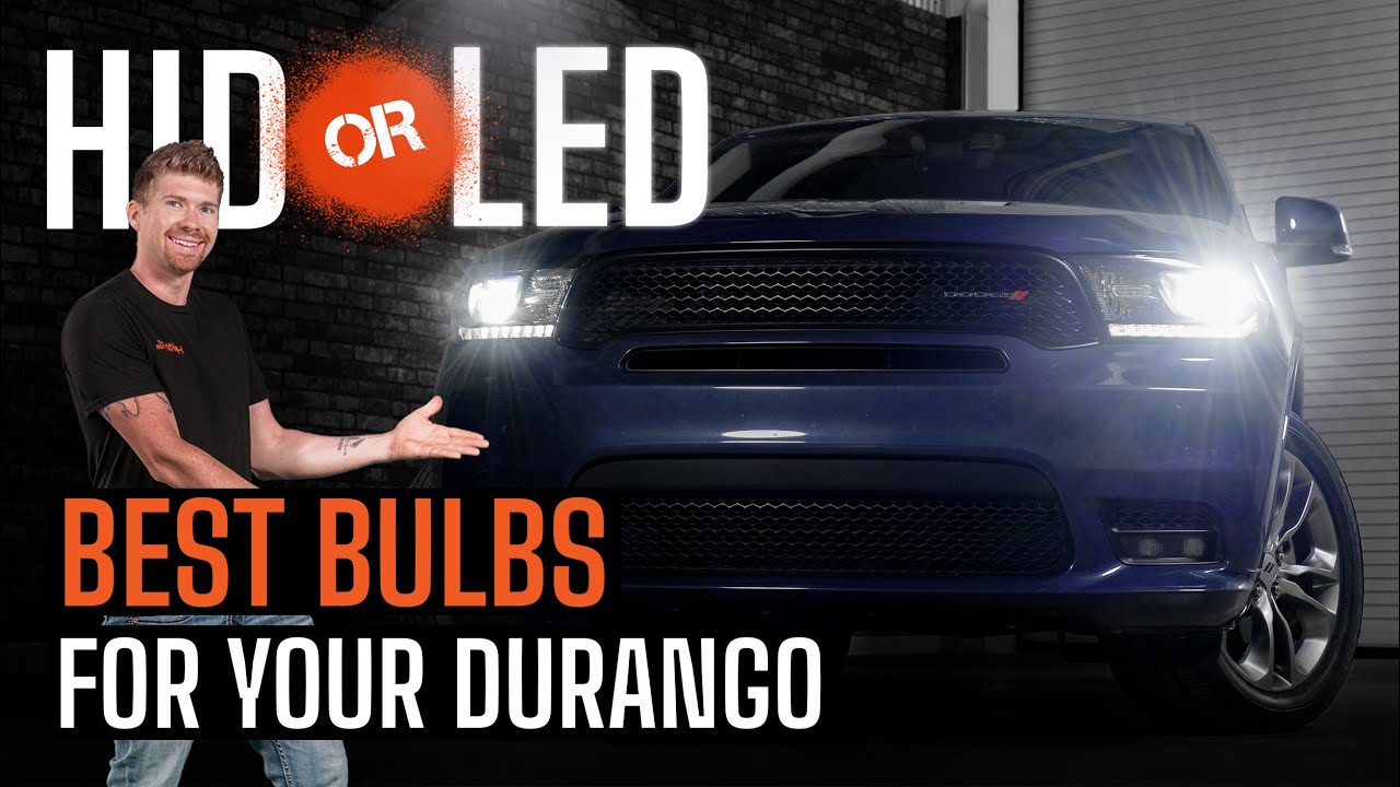 Мы сравнили HID и LED и нашли самые яркие лампы для фар Dodge Durango 16–20 годов выпуска!
