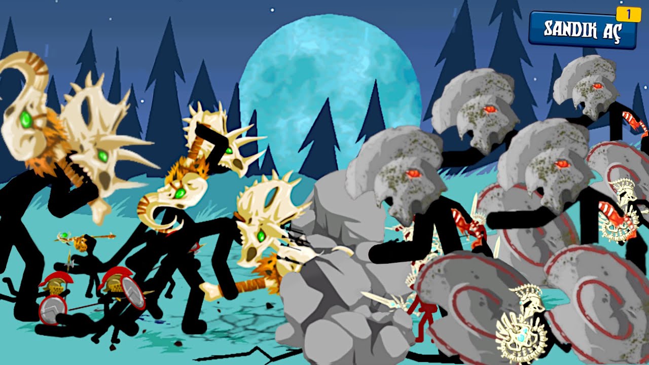 DEV TAŞ ZOMBİ ÇETESİ - Stick War Legacy TÜRKÇE