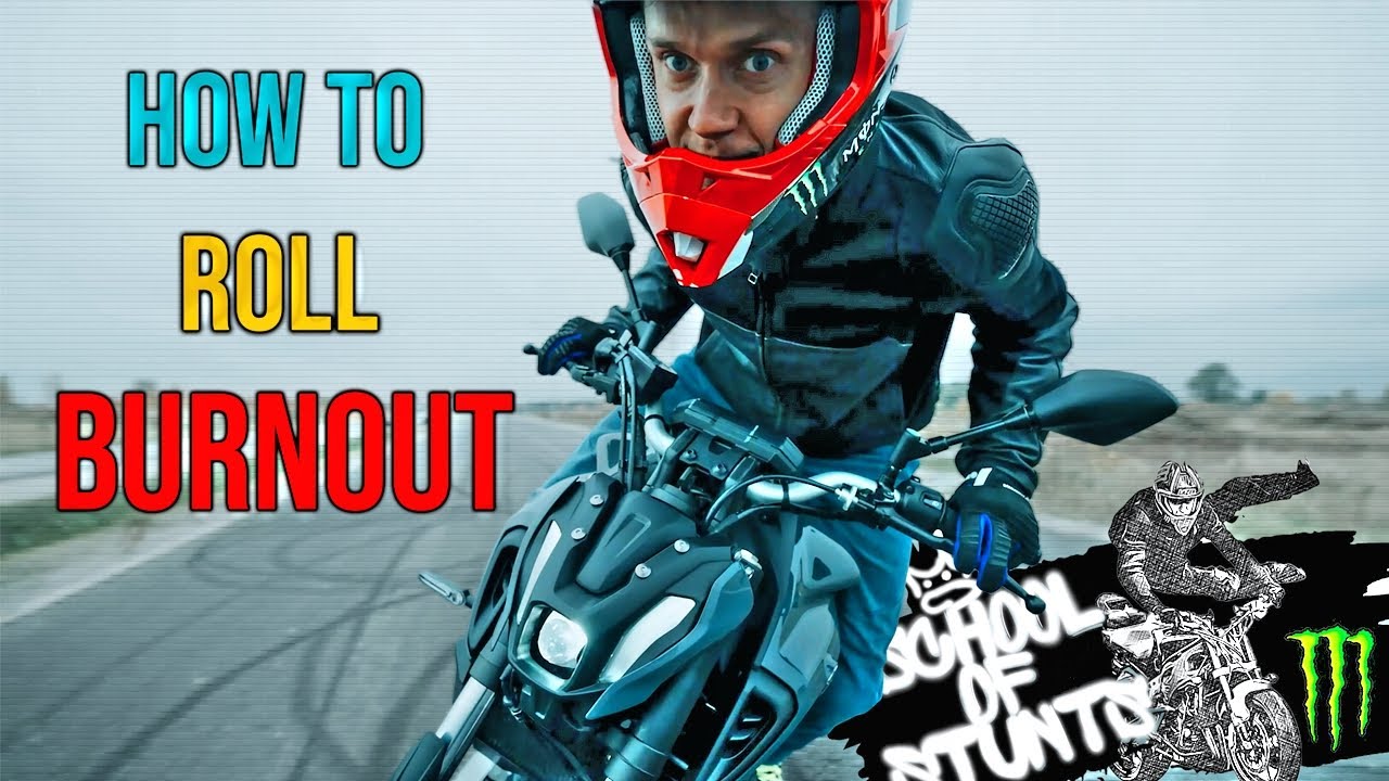 КАК СДЕЛАТЬ РОЛИКОВЫЙ BURNOUT [ШКОЛА ТРЮКОВ, ЭПИЗОД 5]
