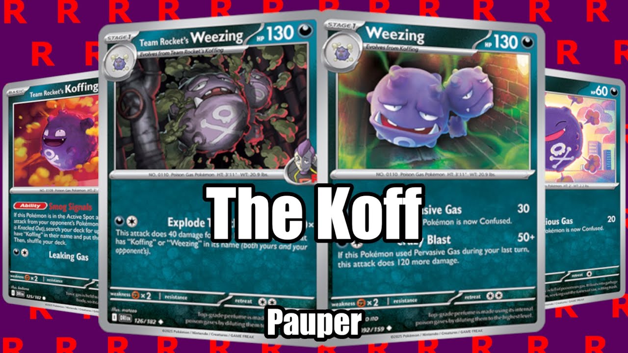 Team Rocket's Weezing & Koffing HIT BIG! James would be proud - Pokemon TCG