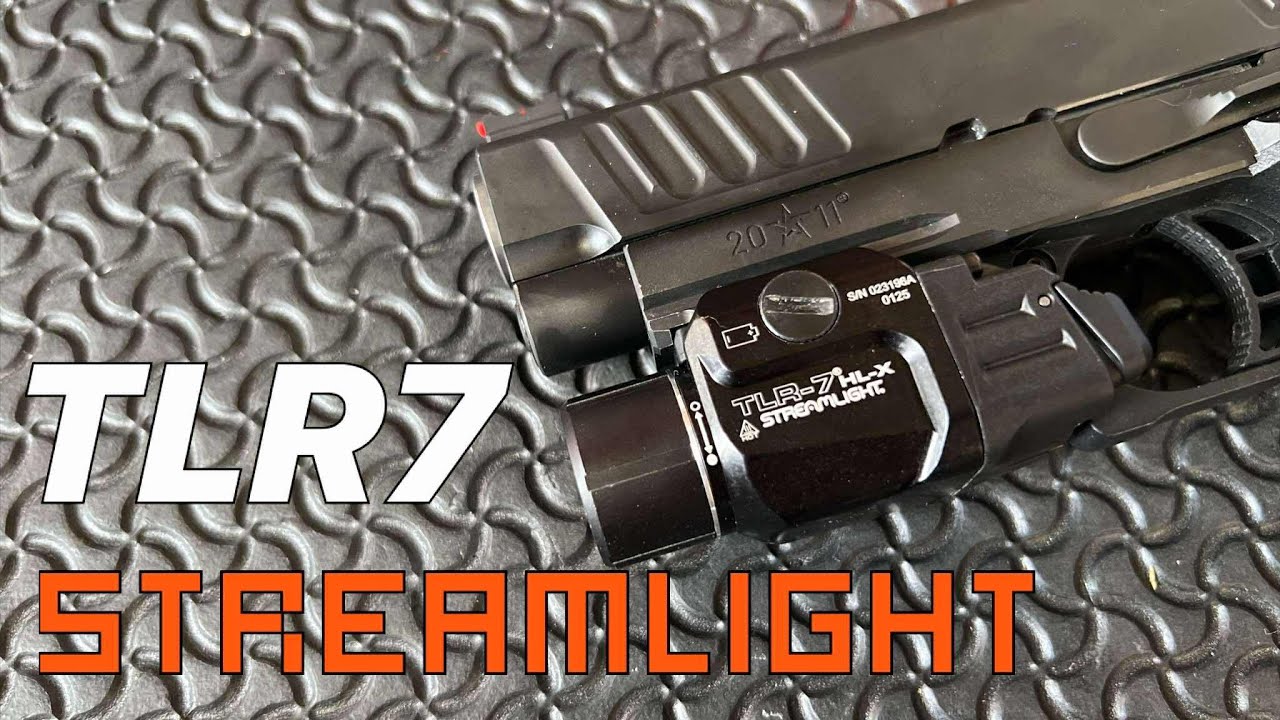 [ChannelMoBase] รีวิวไฟฉายปืนสั้น Streamlight ตระกูล TLR7 พร้อมอัพเดตรุ่น TLR 7HL-X น่าใช้มาก