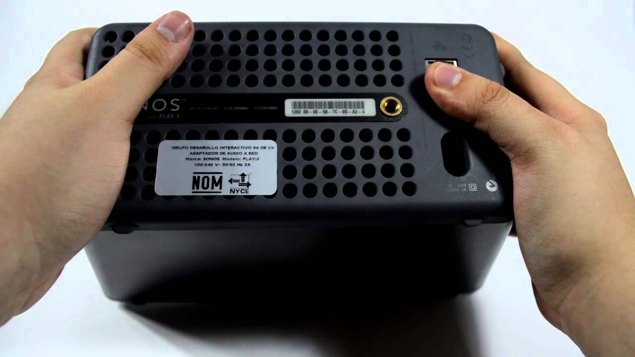Sonos Play 3 unboxing y reseña en español