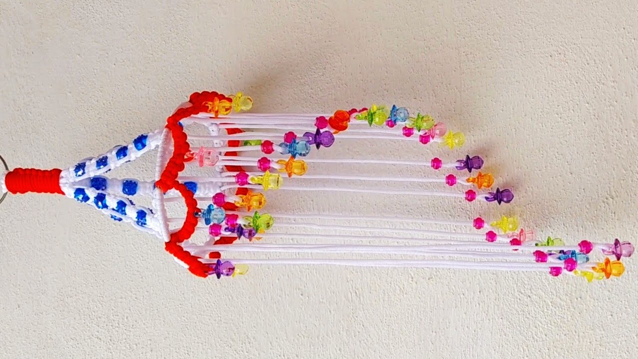 Macrame Simple & Beautiful New Design Jhumar Tutorial !! Full HD Part