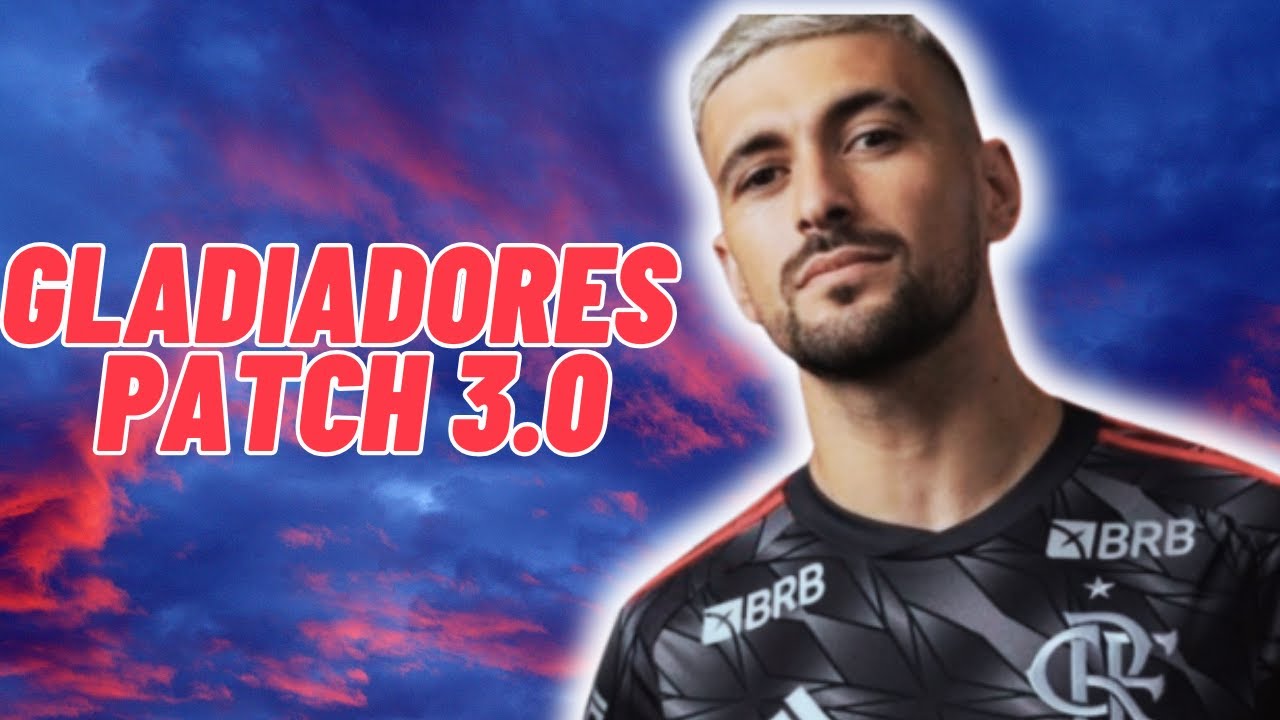 PES 2025 PS3 BRASILEIRÃO A e B NOVOS KIT UNIFORMES GRATIS GLADIADORES PATCH 3.00