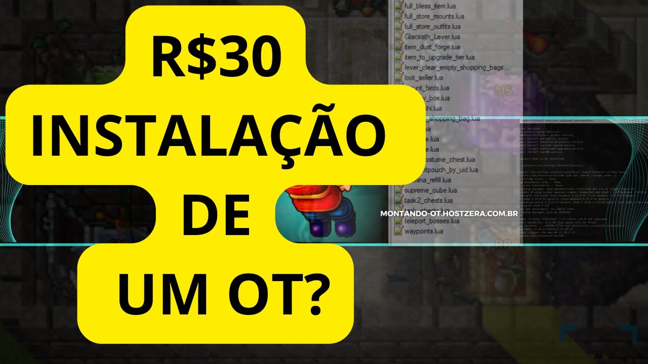 OTSERVER &Eacute; BARATO | CRIAR OTSERVER