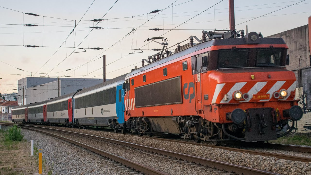 CP 2600, IC , Alfa e Captrain em 📍 Valadares e Espinho 📍.