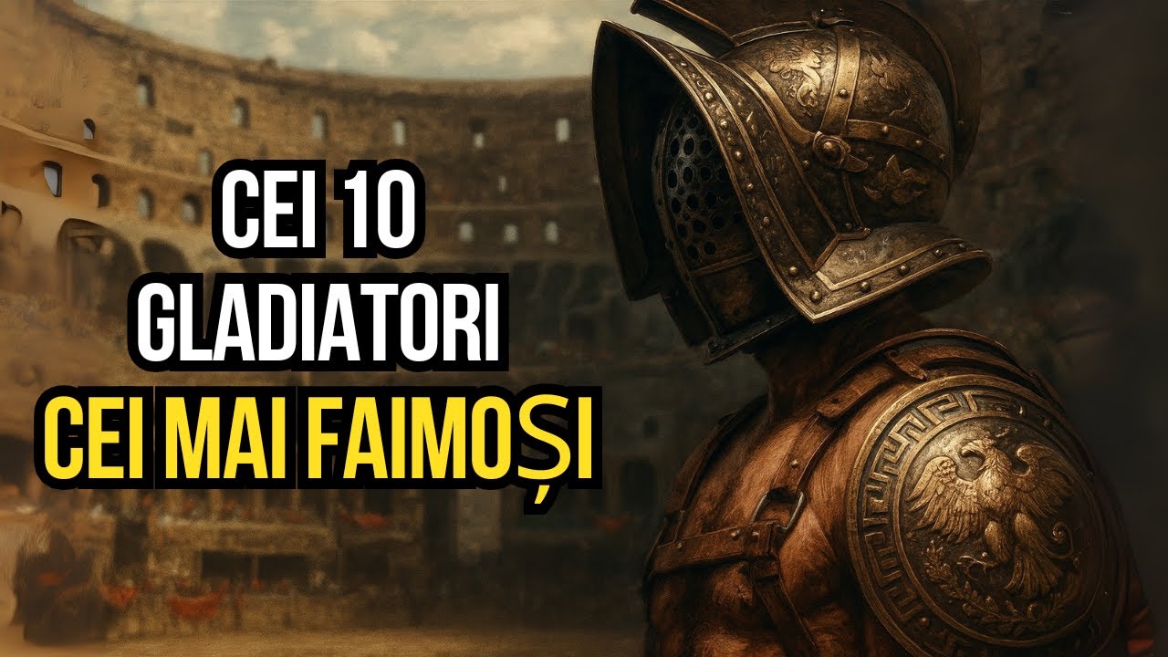 Cei 10 cei mai FAIMOȘI GLADIATORI din IMPERIUL ROMAN care au ȘOCAT istoria