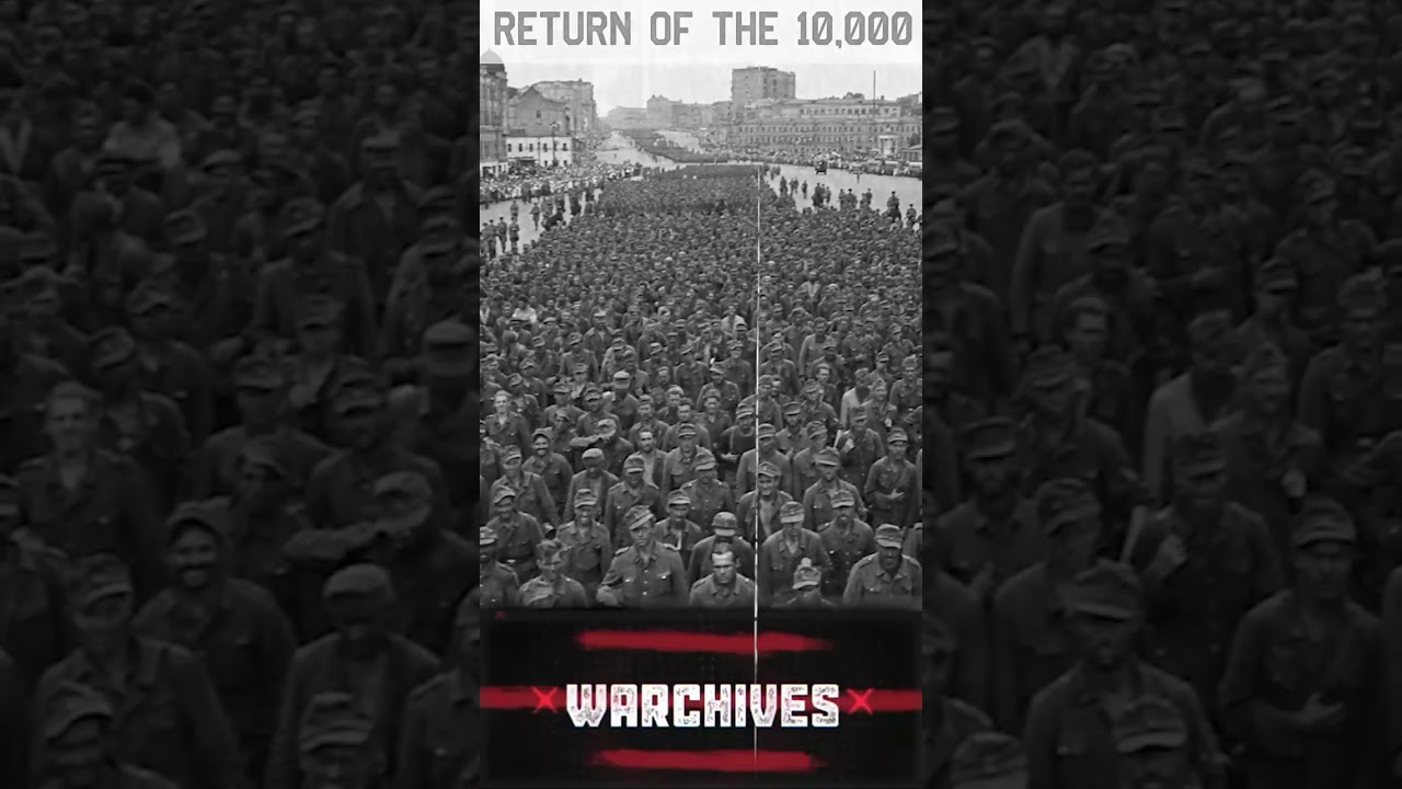 10,000 German soldiers return from captivity
