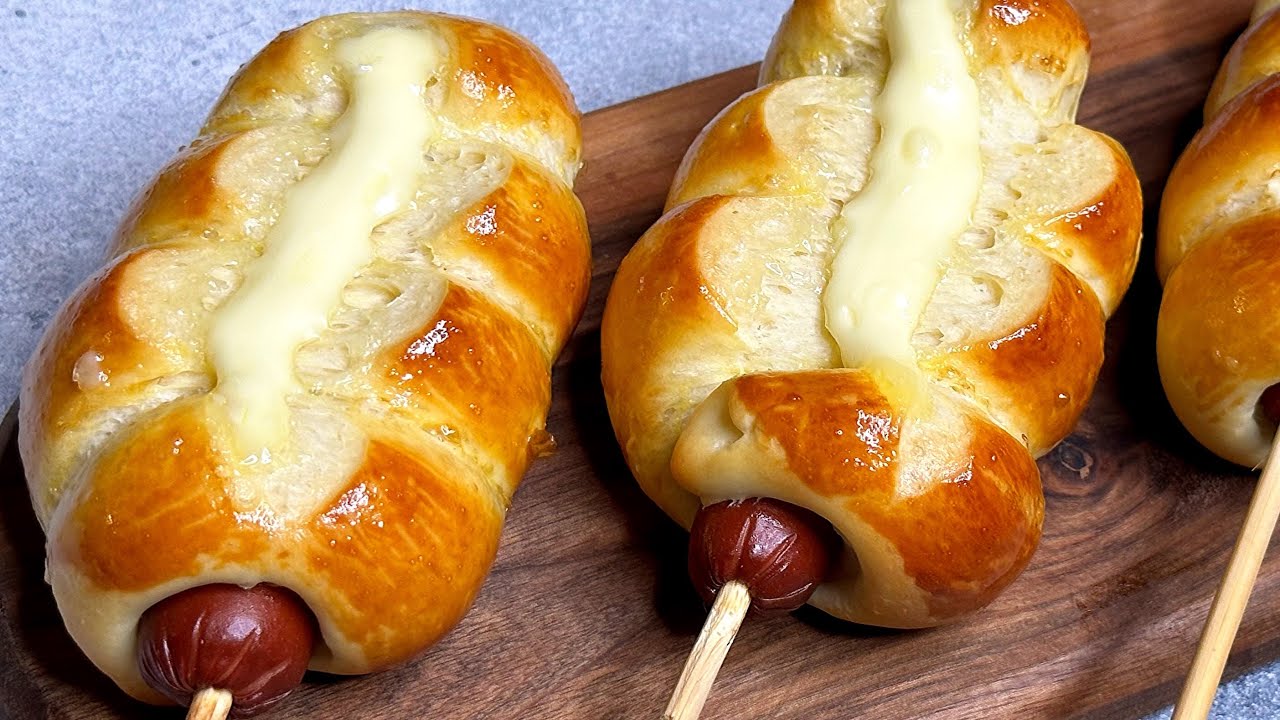 Pambıq kimi yumşaq sosisli Bulka resepti. Asan bulka hazırlanması