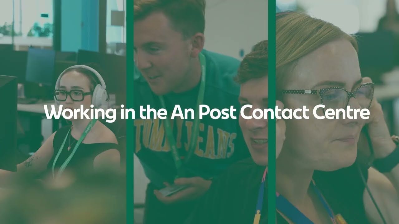 Working in the An Post Contact Centre
