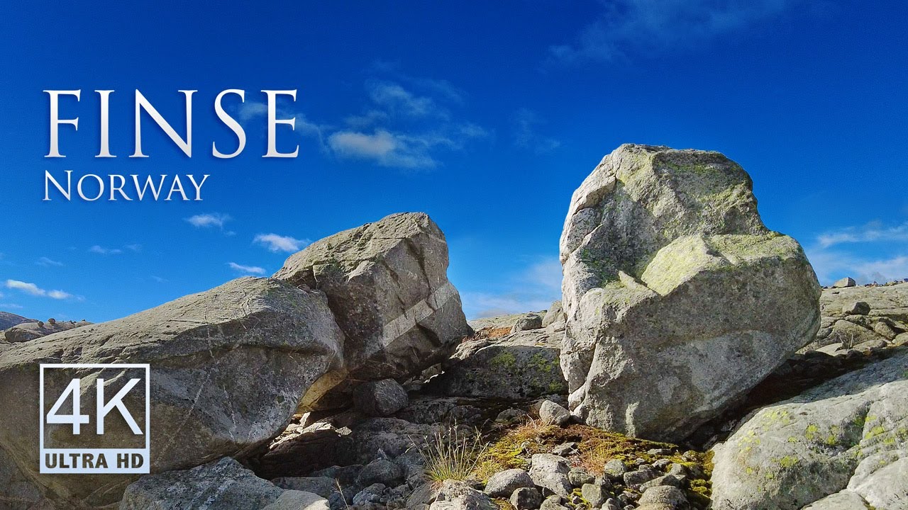 Magnificent Finse - Norway | 4k Walking Tour | Peaceful Mountain Ambience for Sleep, Study, Workout