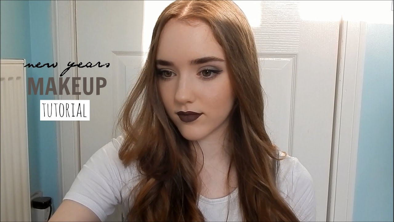 New Years Makeup Look | Purple & Smokey