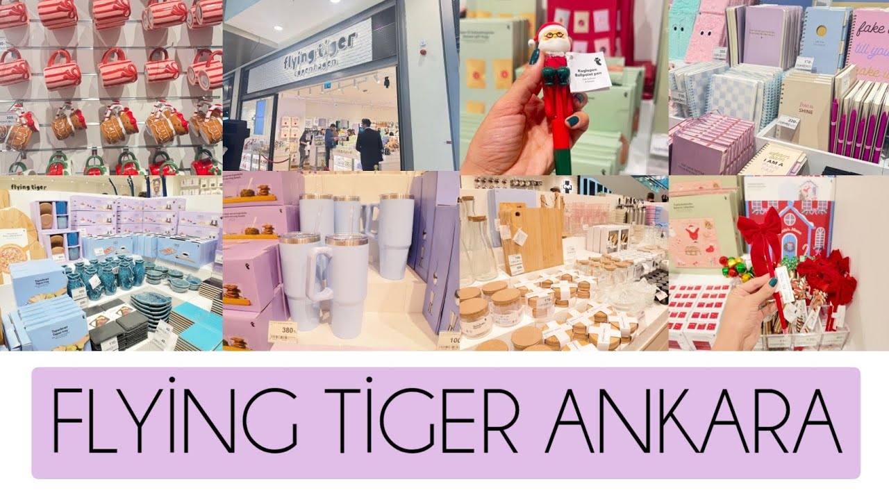 Flying Tiger Ankara mağazasını birlikte gezelim