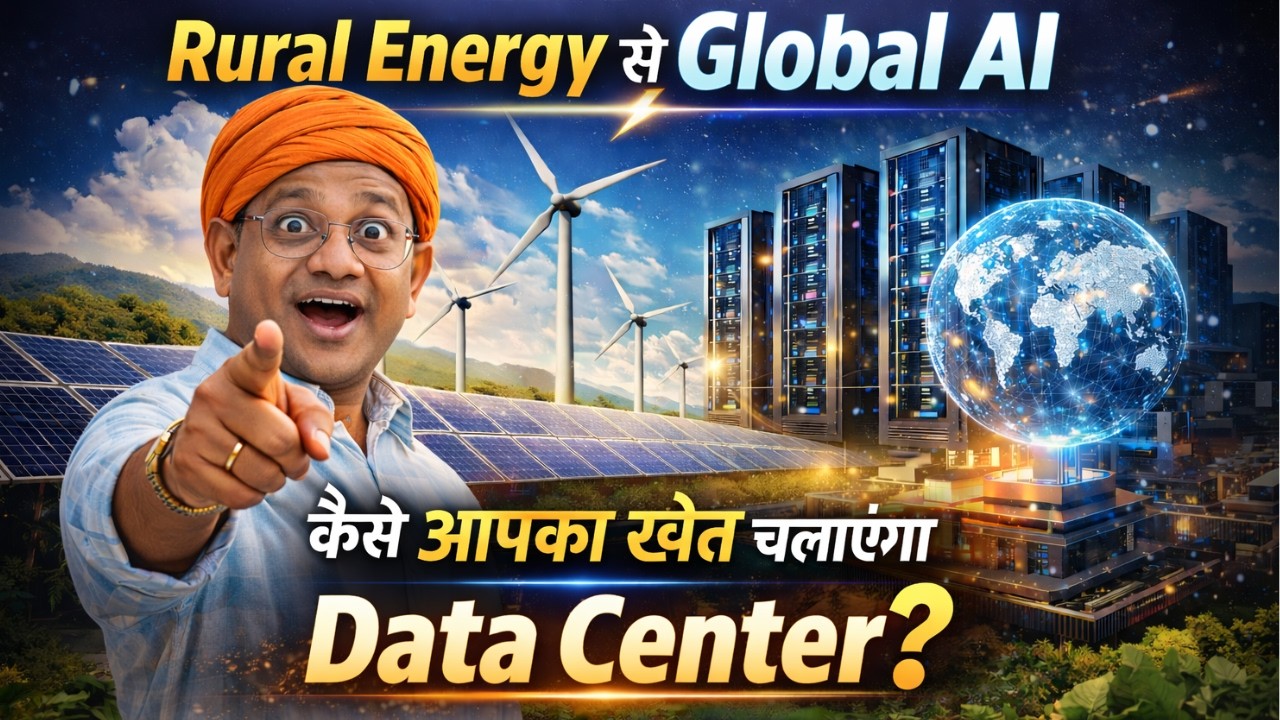 आपका खेत चलाएगा AI Data Center | Rural Energy Revolution