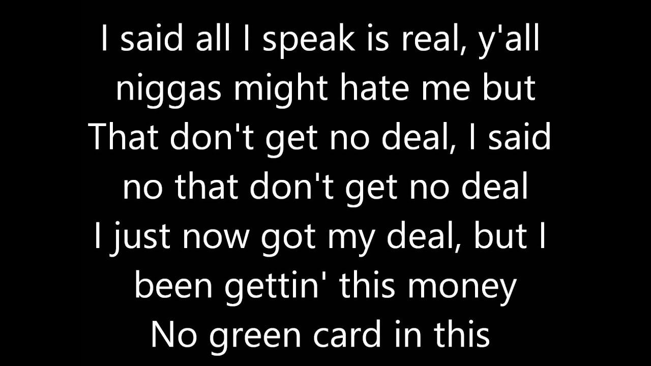 Work Remix   Lyrics On Screen   A$AP Ferg, A$AP Rocky, French Montana, Trinidad James, Schoolboy Q