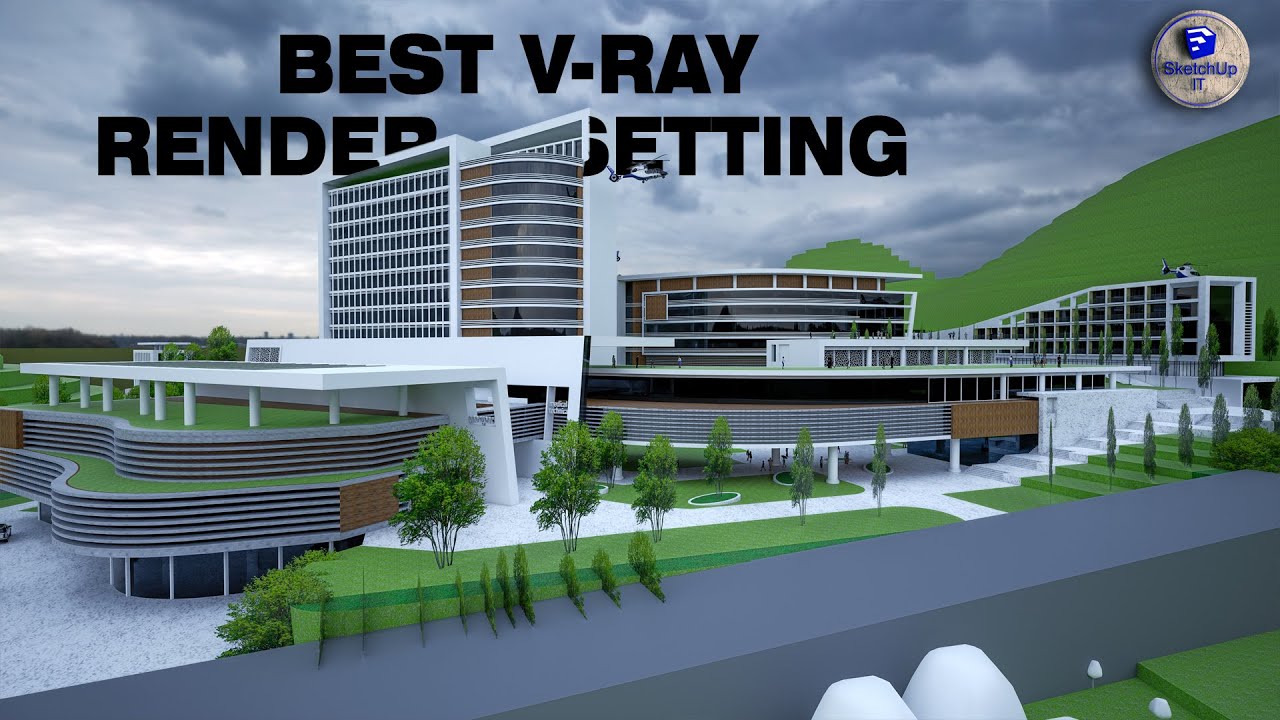 V-Ray 7 for SketchUp 2025 | ULTIMATE Realistic Exterior Render Settings