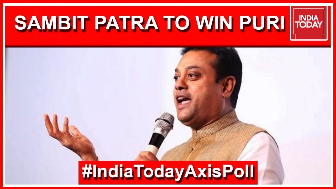 Sambit Patra Likely To Head To Parliament From Puri | India Today Exit Poll 2019