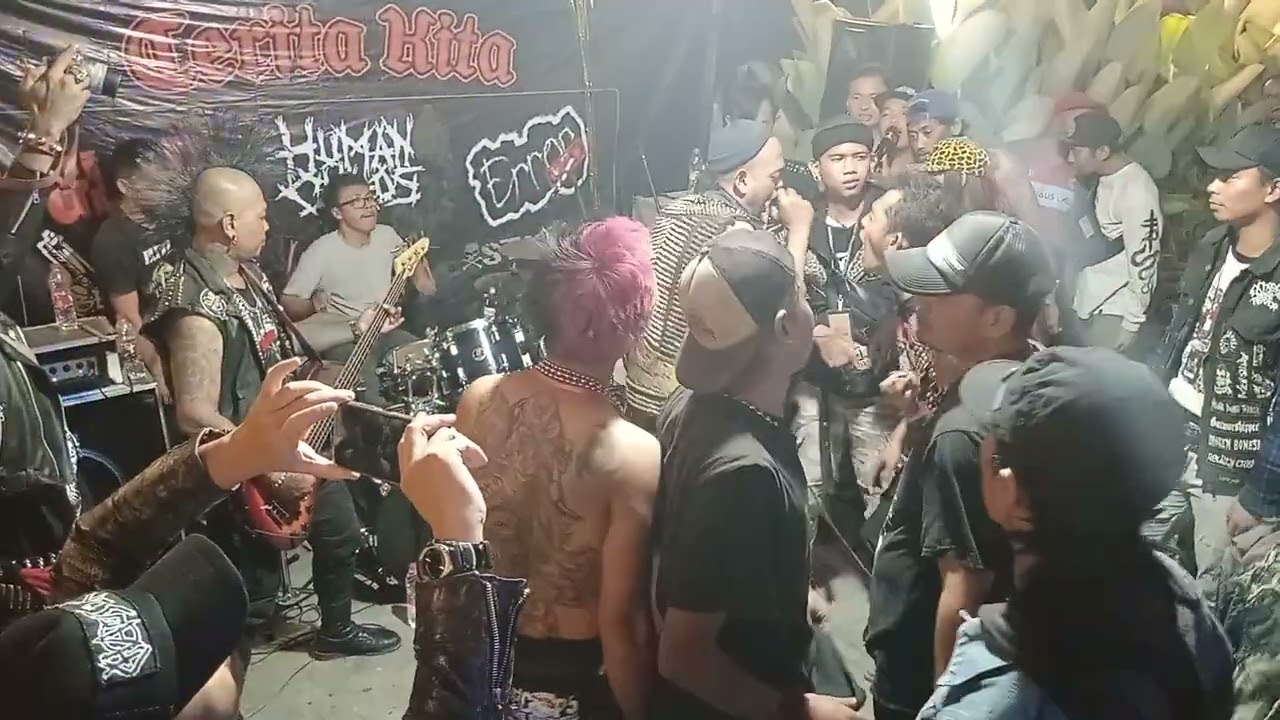 HUMAN CHA0S - SEMAKIN TUA SEMAKIN AROGAN LIVE AT JOGJA 30 JULY 2023