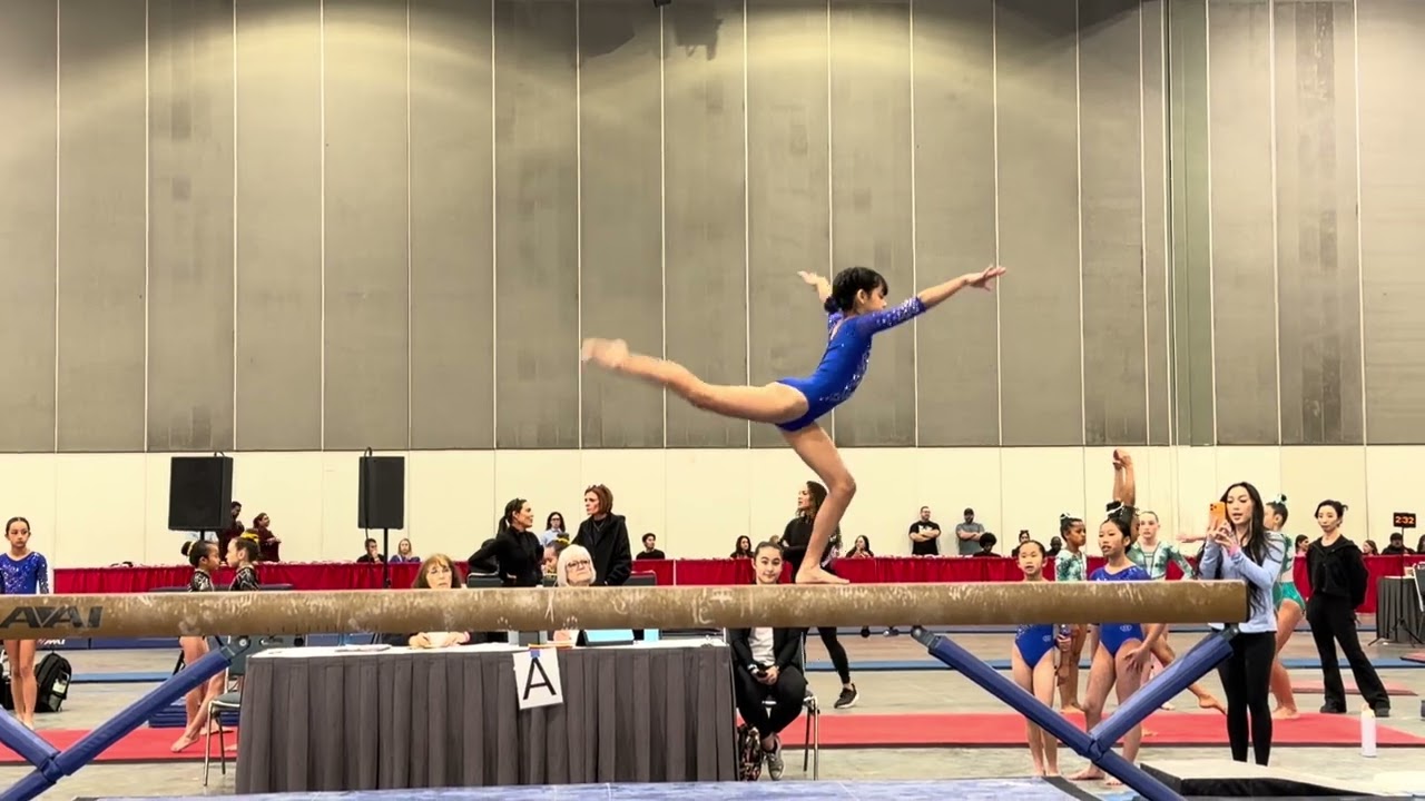 Level 5 beam. Score: 9.275. Victory Classic, Los Angeles. #womensgymnastics #gymnasticsbeam 