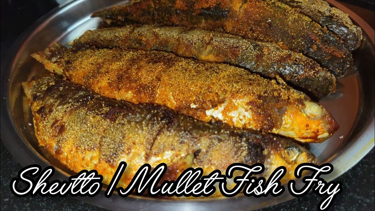 Goan Shevte Fry | Mullet fry fish #fish #goanrecipe #homemade #goanvlog #easyrecipe #mullet