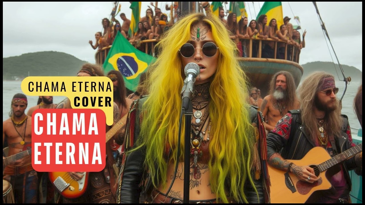 Basta de me  agarrar pela gola  COVER /  CHAMA ETERNA  / AI WORLD RADIO