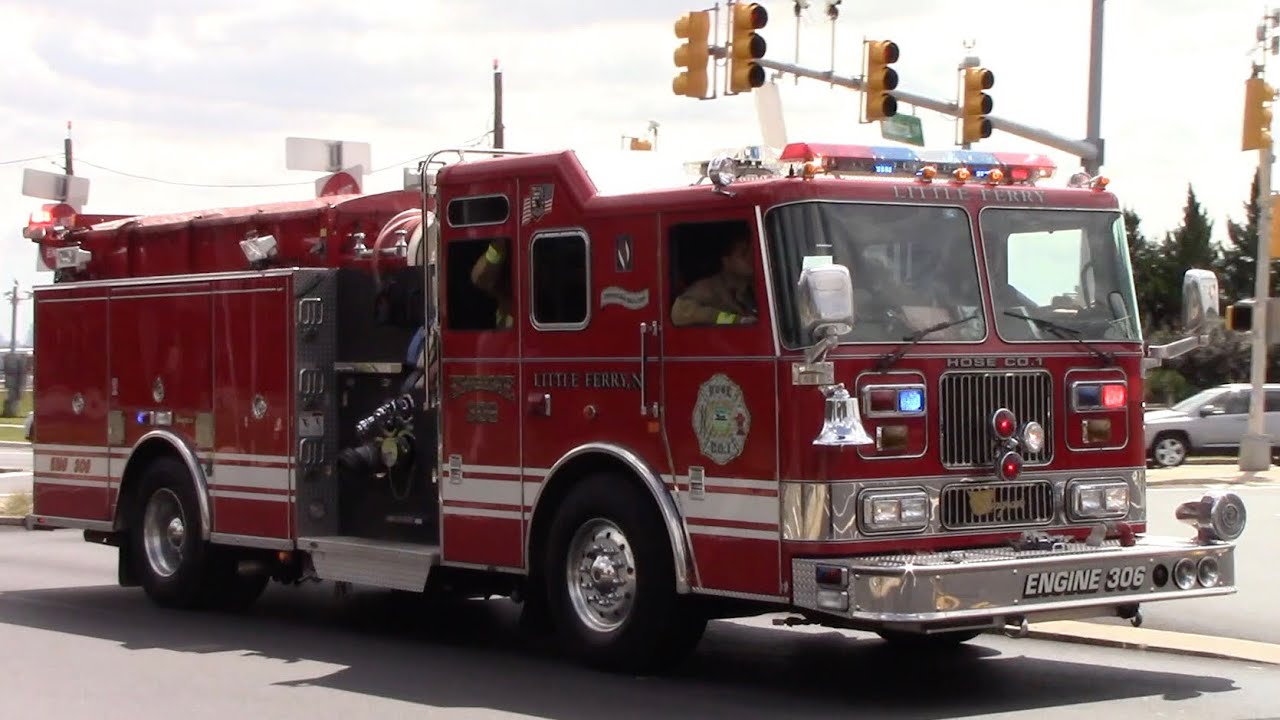 Little Ferry Fire Department Engine 306 Responding 9-1-19