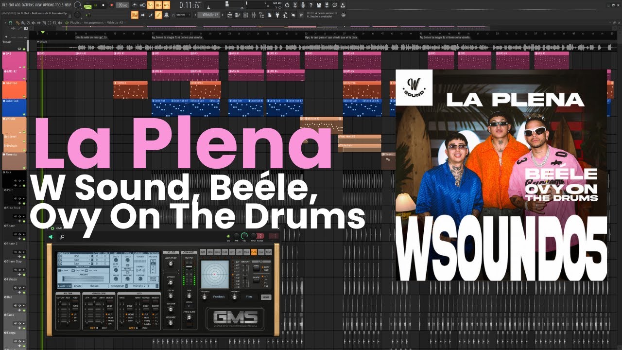 La Plena - W Sound, Beéle, Ovy On The Drums (FL Studio Remake) + FREE FLP