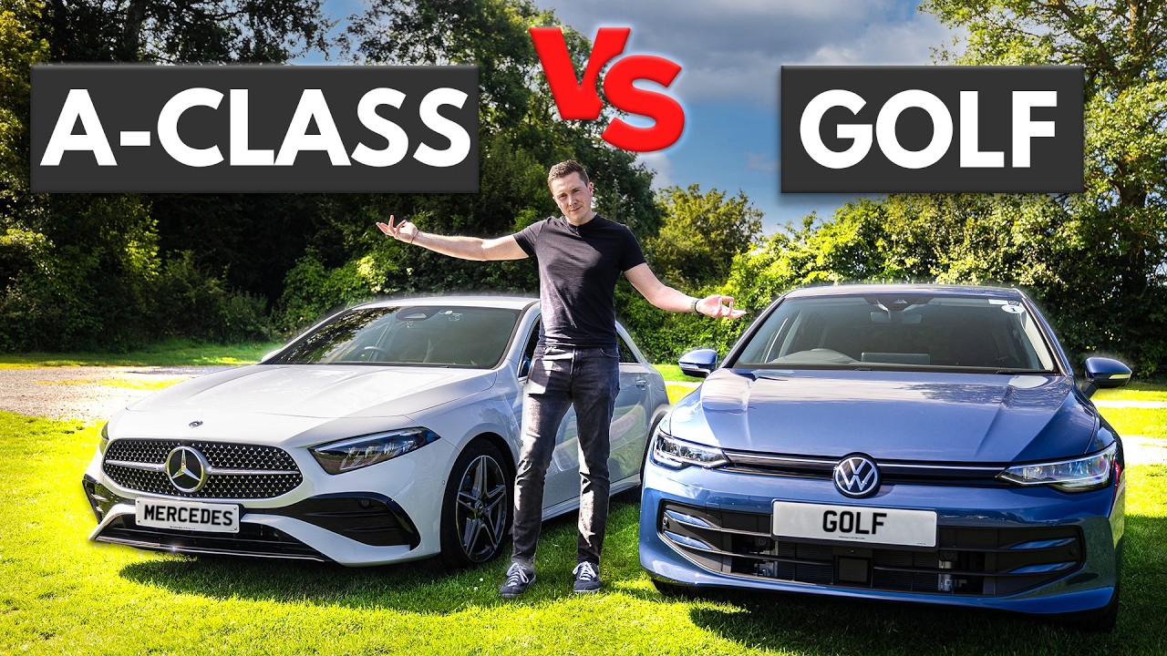 Mercedes A-Class vs VW Golf 2024 COMPARISON! | Which is BEST?