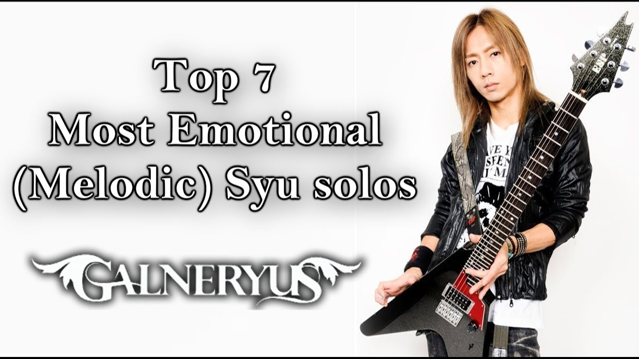SYU (from GALNERYUS) - Emotional Solos compilation #1