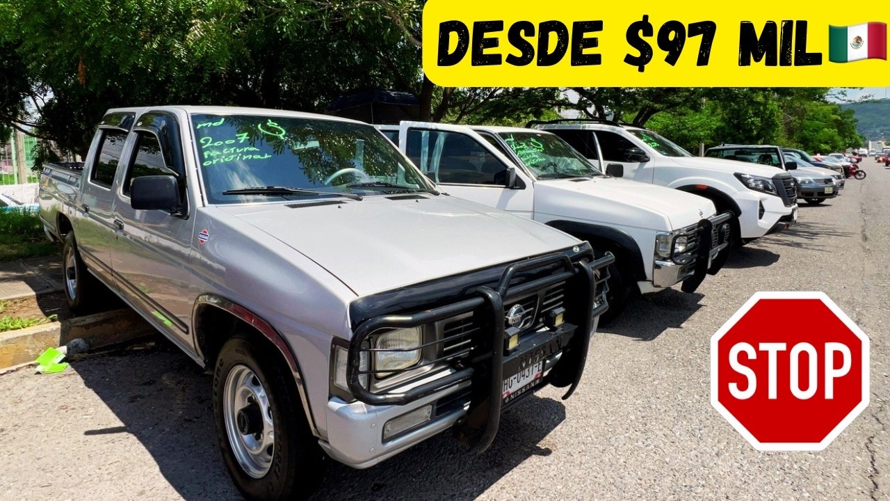 NISSAN ESTAQUITAS Y DOBLE CABINA en venta en Guerrero 🇲🇽DESDE $97 MIL Tianguis de autos Iguala 