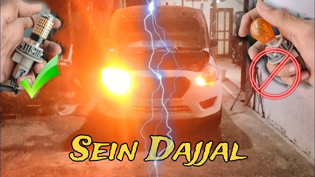 Ganti Lampu Sein Mobil ke LED Super Bright