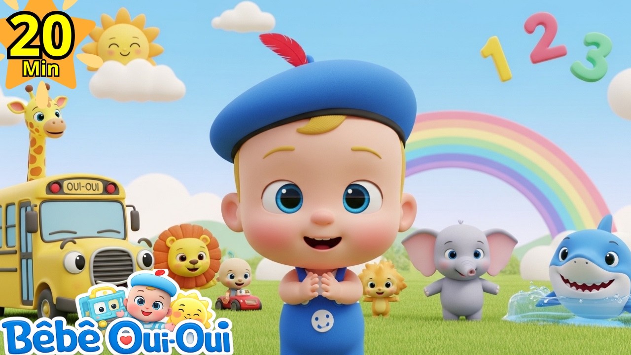 👶20 Minutes de Comptines avec Bébé Oui Oui ! Compilation pour Bébé et Enfants👀👶