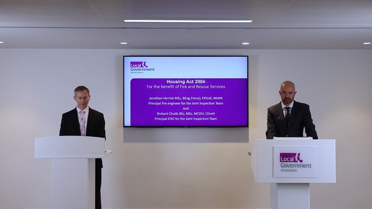 Joint Inspection Team presentation on the Housing Act 2004