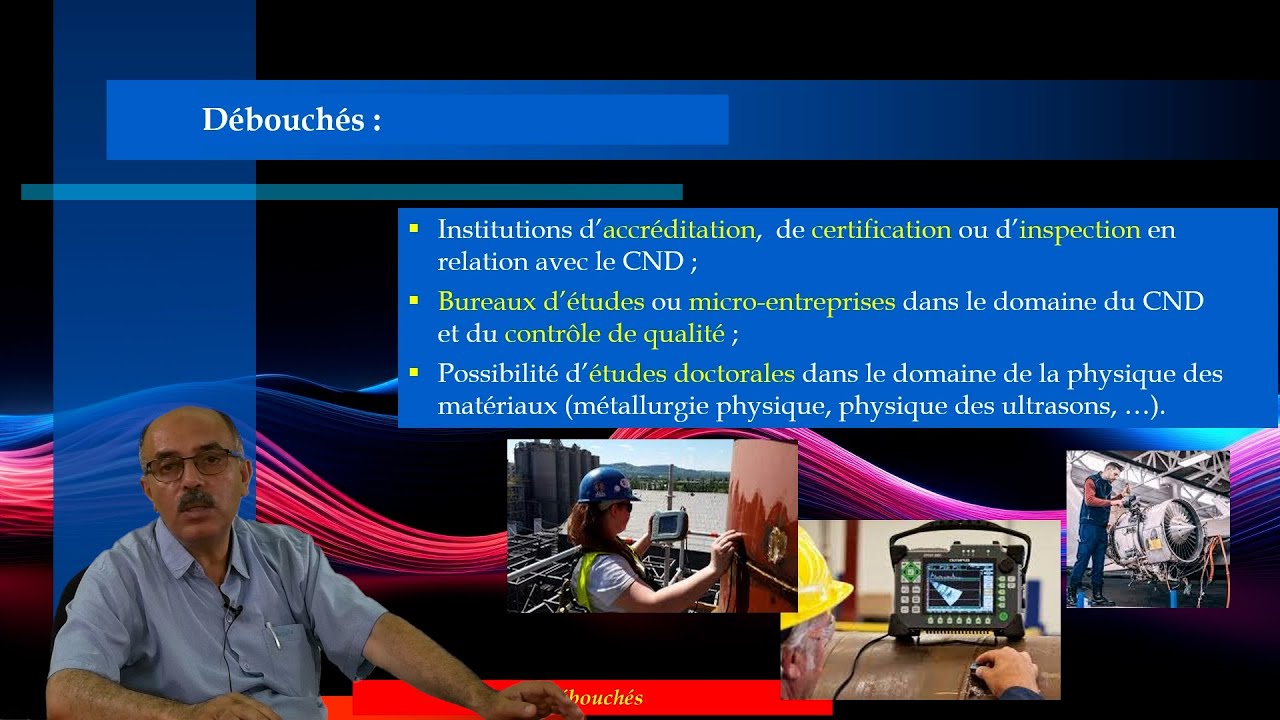 Master Contrôle Non Destructif des Matériaux